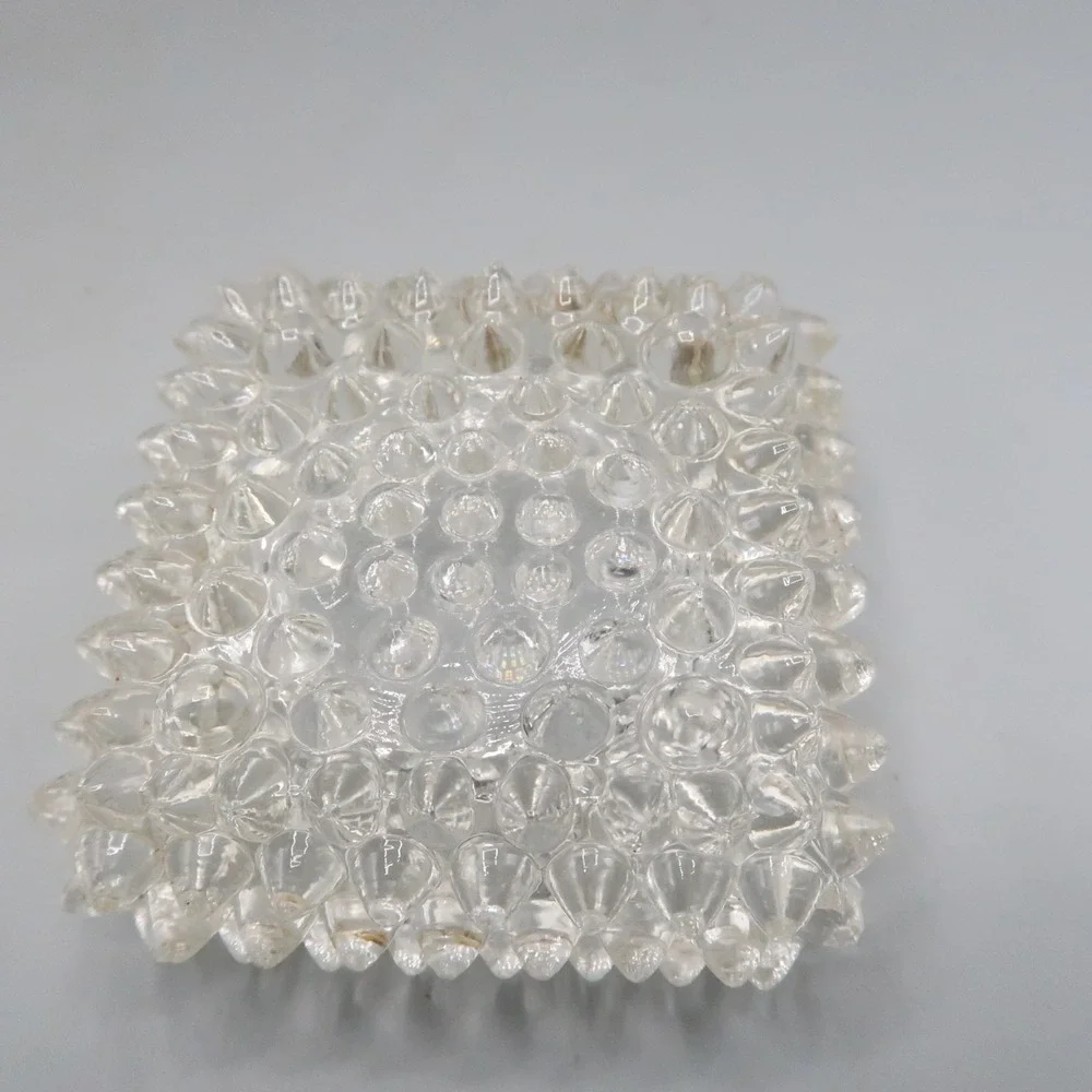Vintage Fenton Hobnail Glass Clear 3